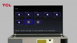 How to install apk file from USB disk  on TCL Android TV