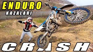 Arazide Enduro Motosiklet Kazaları Derleme Videoları  / PART 4