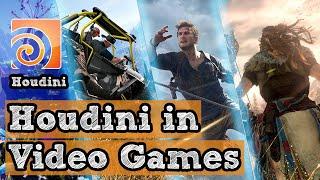 Video games Created using Houdini