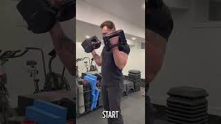 Mechanical Drop Sets for New Growth - Changing Grip #backworkout #dropset