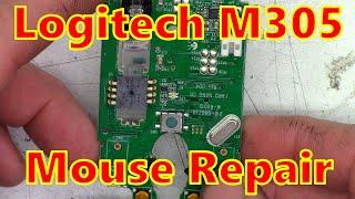 Logitech M305 Mouse Repair. Intermittent "Click" Buttons