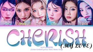 ILLIT "Cherish (My Love)" (6 Members) Lyrics|You As A Member