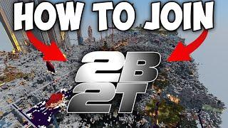 How to Join 2B2T in Minecraft | 2B2T how to join