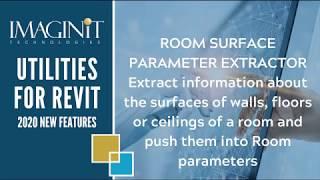 Utilities for Revit Room Surface Parameter