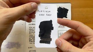 A WOW INK! Platinum Chou Kuro Ink Review