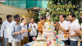 Dharmendra With Sunny Deol Celebrating 88th Birthday 8/12/2023