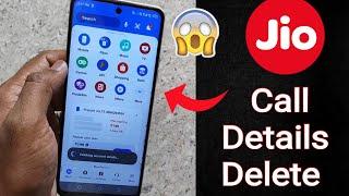 My Jio App Se Call Details Kaise Delete Kare 2024 || My Jio App Delete Call History