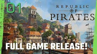 FULL RELEASE! REPUBLIC OF PIRATES - Anno 1800 BUT easier! - HARD Campaign - Guide - EP1