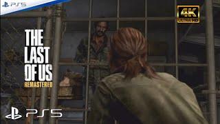 Last of Us Remastered PS5 HARD Part 19 Ellie takes over Hunting, Medicine for Joel 4K ULTRA HD