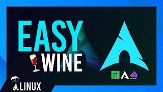 Install Wine + WineGUI on Linux | Arch/Manjaro/EndeavourOS