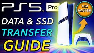 PS5 Pro Data Transfer Guide - How to Transfer Data to PS5 Pro 15x FASTER! (PlayStation 5 Pro)