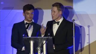 British LGBT Awards 2017 winner: Tom Daley and Dustin Lance Black speech