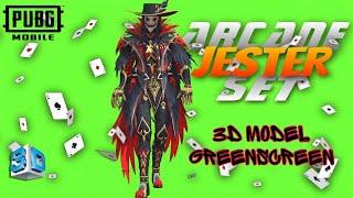 3d animated pubg/bgmi characters pack like@sc0utOP @JONATHANGAMINGYT ||Arcane jester X-suit||