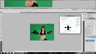 Tutorial: How to chroma key & remove green screen with Photoshop