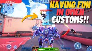 Having Some FUN in OMEN Customs | Mech Arena | CPC Customs