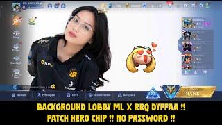 Background Lobby ML RRQ Dyffaa Terbaru - Cara Mengganti Background Lobby Mobile Legends Terbaru 2024