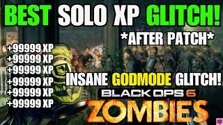 BO6 GLITCH - BEST SOLO UNLIMITED XP GLITCH AFTER PATCH! (SOLO GODMODE & AFK XP!) BO6 ZOMBIES GLITCH