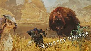 Tackling the Bear!- The Doshaguma Hunt- #monsterhunterwilds Demo Gameplay