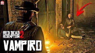 RED DEAD REDEMPTION 2 - TEM UM VAMPIRO NA CIDADE DE SAINT DENIS || EASTER EGG INSANO!