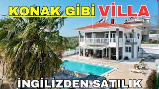 İngilizden Satılık Konak Gibi Villa Turu Didim Akbükte 630 m2 İçinde E-1017