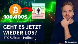 LETZTE CHANCE 2024: Bitcoin 100k Comeback, Altcoin Steuer-Trick & Verkauf | Krypto News