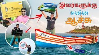 TV யை கடலில் தூக்கி போடுகிறார்கள் | Colachel ASS Enterprise Tv Shop | Mr Ajin Vlogs