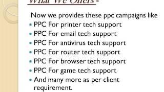 Advanced Tech Support PPC Services Provider In Noida