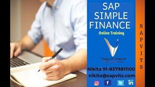 SAP S4 HANA Simple Finance Online Demo   SAP Simple Finance Training   SAPVITS