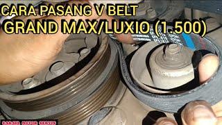 TUTORIAL CARA MENGGANTI V BELT GRAND MAX/LUXIO 1.5 cc