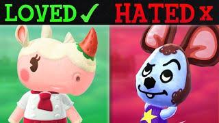 Most LOVED & HATED Villager From Every Personality - Animal Crossing New Horizons