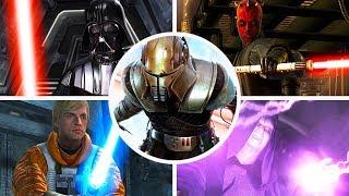 Star Wars: The Force Unleashed Ultimate Sith Edition - All Bosses + Cutscenes (DLC Bosses Included)