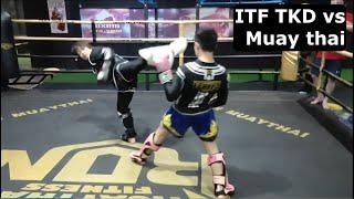The Gap Between Taekwondo And Muay Thai - ITF TKD challenges Muay Thai