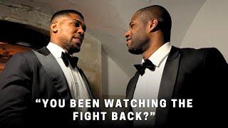 ANTHONY JOSHUA & DANIEL DUBOIS COME FACE TO FACE FOR THE 1ST TIME SINCE THEIR EPIC FIGHT | AWKWARD