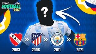 GUESS THE FOOTBALLER FROM THEIR TRANSFERS - COPA AMERICA 2021 EDITION | QUIZ FOOTBALL 2021