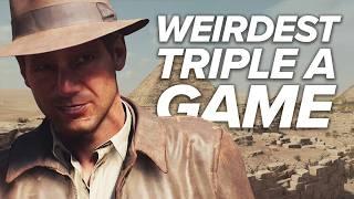 Indiana Jones is the Weirdest Triple A Game You'll Play This Year