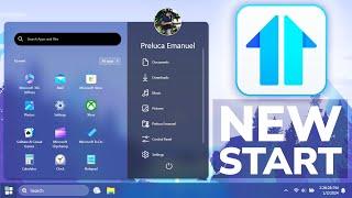 New Start Menu in Windows 11 23H2 with Start11
