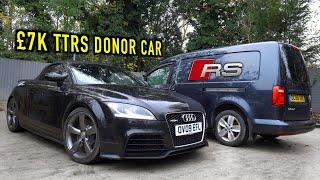 WE'RE SWAPPING the CHEAP AUDI TTRS ENGINE into my VW CADDY!