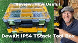 Dewalt IP54 T Stack Tool Box And Organiser