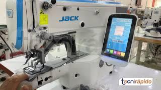 Tutorial- Atracadora industrial JACK JK-T1900GSK-D