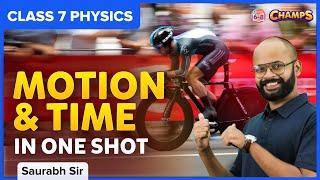 Motion and Time in One Shot | Class 7 Chapter 9 | Motion and Time | Science | BYJU'S