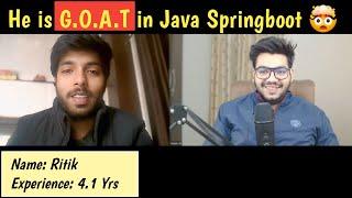 Java Spring Boot 4.1 Yrs Interview Experience