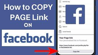 How to Copy Page Link on Facebook (Android/IOS) 2024