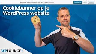 Cookie pop-up maken voor je WordPress website | Zo voldoe je aan de AVG!