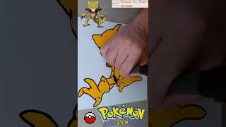 Pokemon Painting Timelapse: Abra | Gotta Paint 'Em All