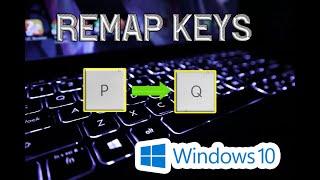 How to remap keys on Windows 10