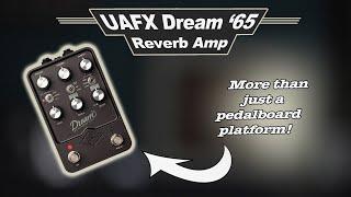 3 ways to use the Universal Audio UAFX Dream '65 reverb amp emulator pedal