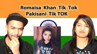 Indian Reaction on Romaisa Khan Tik Tok | Pakistan Tik Tok | Swaggy d