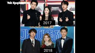 MC Jin comparison 2017 vs 2018 | KBS Gayodaejun