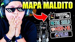 ENTRAMOS AL MAPA SECRETO T MALDITO DE CARTOON CAT EN AMONG US ‍⬛ | Pathofail