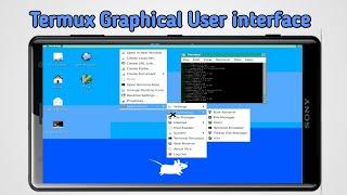 Termux Graphical user interface